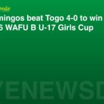 Flamingos beat Togo 4-0 to win 2026 WAFU B U-17 Girls Cup