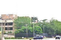 Exterior of the Federal High Court headquarters building in Abuja, Nigeria