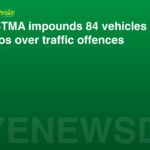 LASTMA impounds 84 vehicles in Lagos over traffic offences