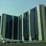 Exterior view of the Central Bank of Nigeria headquarters building in Abuja