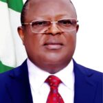 Head-and-shoulders portrait of David Nweze Umahi in a suit and tie