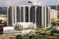 Exterior view of the Central Bank of Nigeria headquarters building in Abuja