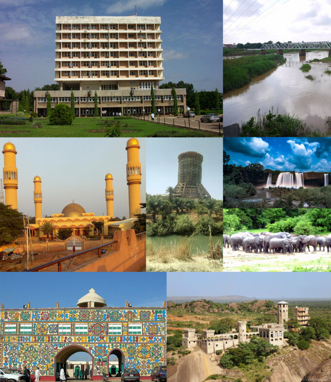 Collage of images representing Kaduna State, Nigeria